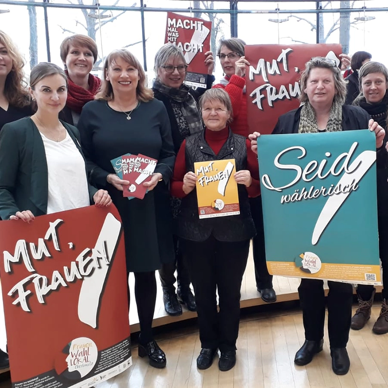 Corporate Design für einen Frauenwahlverbund